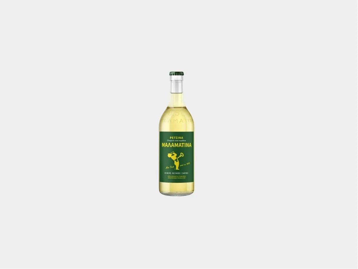 Retsina Malamatina Weißwein 250 ml
