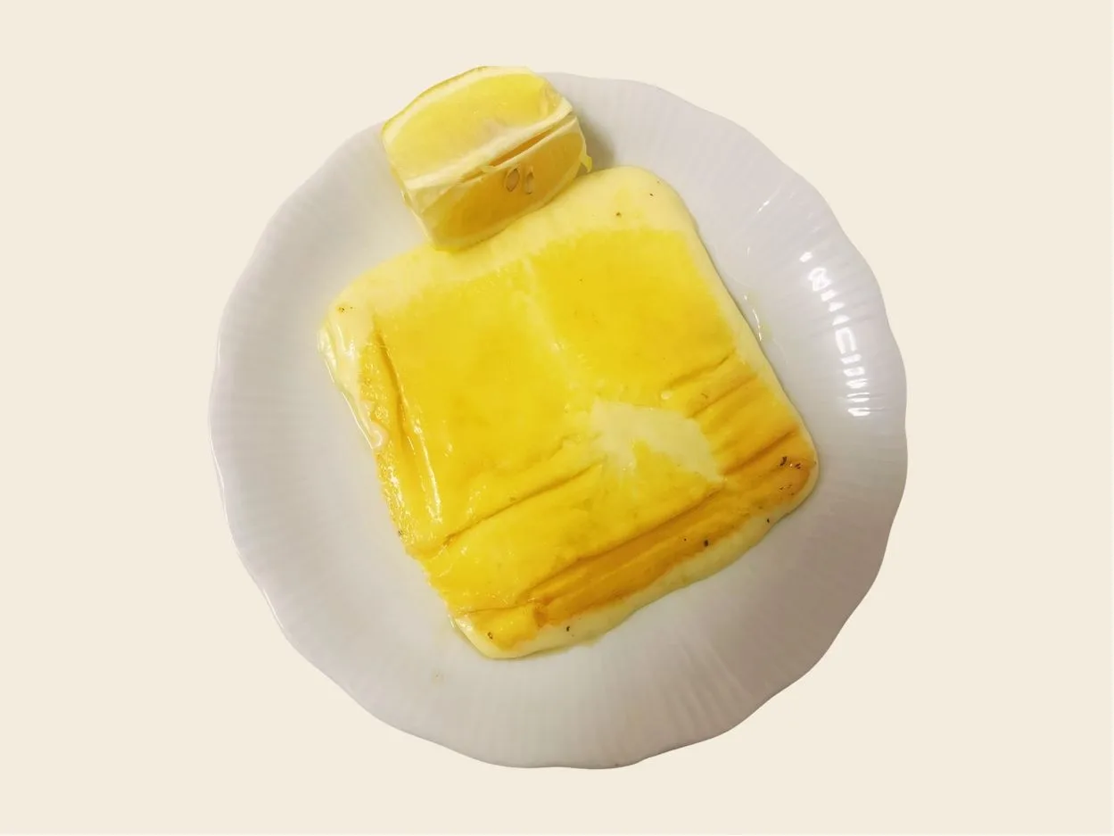 Gegrillter Saganaki