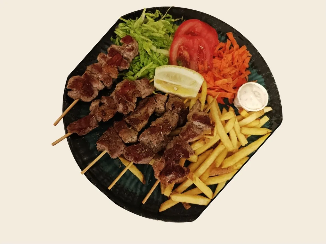 Schweine-Souvlaki